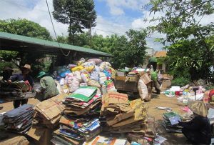 mục đích thu mua ve chai
