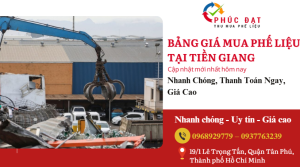 Thu Mua Phế Liệu Tại Tiền Giang