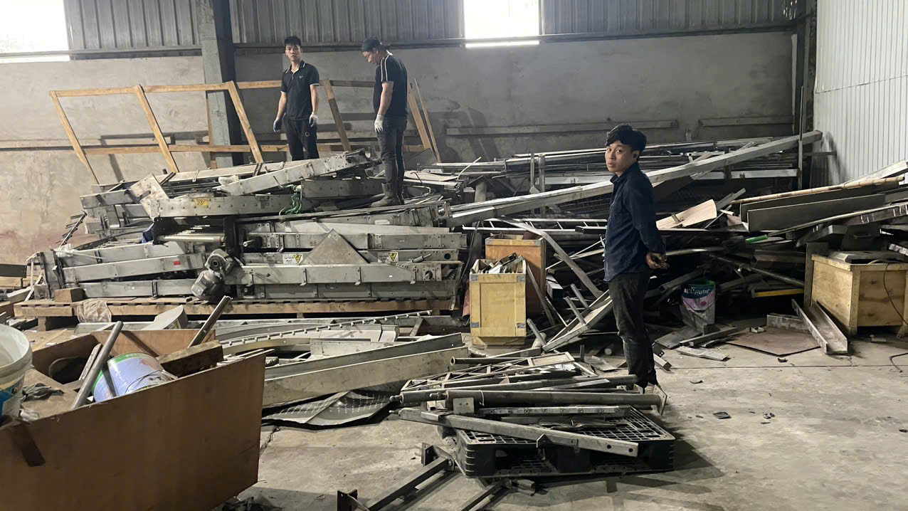 Tháo dỡ kho xưởng và thu hồi phế liệu Bình Dương